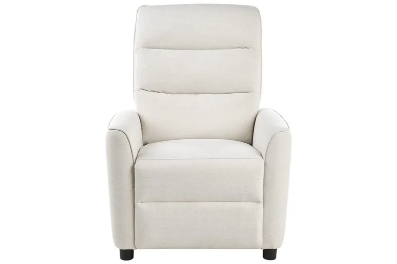 Reclinerfåtölj Sande Vit/Svart - Vit/Svart - Möbler - Stolar & fåtöljer - Fåtölj - Biofåtölj & reclinerfåtölj