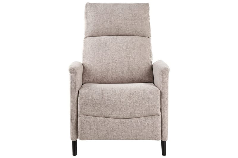 Reclinerfåtölj Selvik Beige/svart - Beige/svart - Möbler - Stolar & fåtöljer - Fåtölj - Liggfåtölj