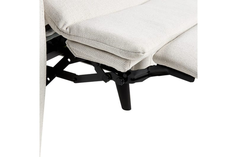 Reclinerfåtölj Selvik Vit/Svart - Vit/Svart - Möbler - Stolar & fåtöljer - Fåtölj - Biofåtölj & reclinerfåtölj