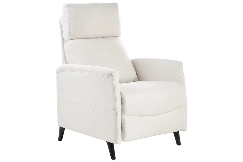 Reclinerfåtölj Selvik Vit/Svart, Vit/Svart