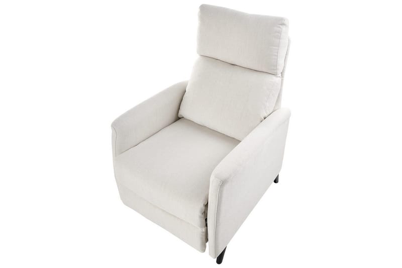 Reclinerfåtölj Selvik Vit/Svart - Vit/Svart - Möbler - Stolar & fåtöljer - Fåtölj - Biofåtölj & reclinerfåtölj