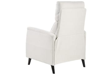 Reclinerfåtölj Selvik Vit/Svart - Vit/Svart - Möbler - Stolar & fåtöljer - Fåtölj - Biofåtölj & reclinerfåtölj