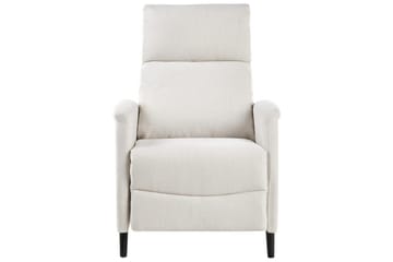 Reclinerfåtölj Selvik Vit/Svart - Vit/Svart - Möbler - Stolar & fåtöljer - Fåtölj - Biofåtölj & reclinerfåtölj