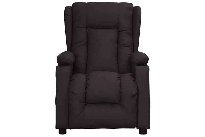 Reclinerfåtölj svart konstläder - Svart - Möbler - Stolar & fåtöljer - Fåtölj - Biofåtölj & reclinerfåtölj