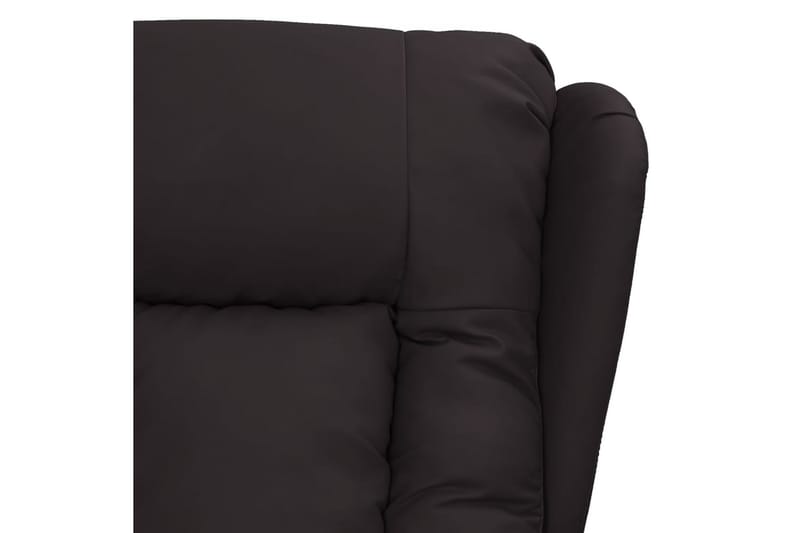 Reclinerfåtölj svart konstläder - Svart - Möbler - Stolar & fåtöljer - Fåtölj - Biofåtölj & reclinerfåtölj