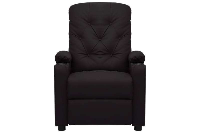 Reclinerfåtölj svart konstläder - Svart - Möbler - Stolar & fåtöljer - Fåtölj - Biofåtölj & reclinerfåtölj