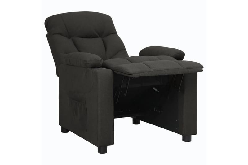 Reclinerfåtölj svart tyg - Svart - Möbler - Stolar & fåtöljer - Fåtölj - Biofåtölj & reclinerfåtölj