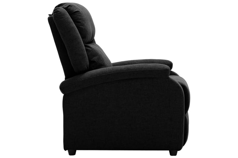 Reclinerfåtölj svart tyg - Svart - Möbler - Stolar & fåtöljer - Fåtölj - Biofåtölj & reclinerfåtölj