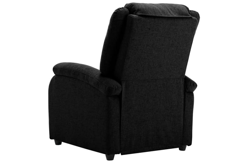 Reclinerfåtölj svart tyg - Svart - Möbler - Stolar & fåtöljer - Fåtölj - Biofåtölj & reclinerfåtölj