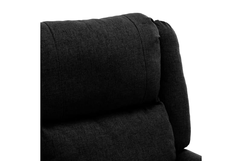 Reclinerfåtölj svart tyg - Svart - Möbler - Stolar & fåtöljer - Fåtölj - Biofåtölj & reclinerfåtölj