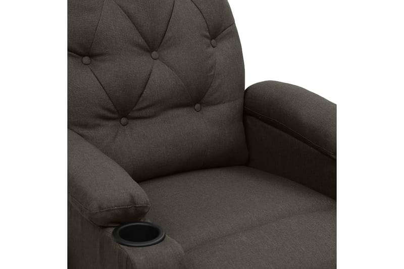 Reclinerfåtölj taupe tyg - Brun - Möbler - Stolar & fåtöljer - Fåtölj - Biofåtölj & reclinerfåtölj