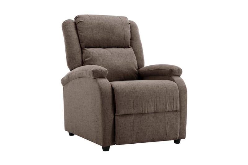 Reclinerfåtölj taupe tyg - Taupe - Möbler - Stolar & fåtöljer - Fåtölj - Biofåtölj & reclinerfåtölj