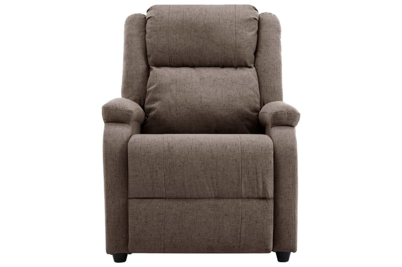 Reclinerfåtölj taupe tyg - Taupe - Möbler - Stolar & fåtöljer - Fåtölj - Biofåtölj & reclinerfåtölj