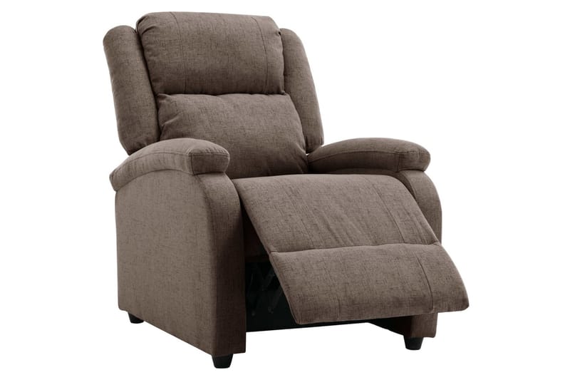 Reclinerfåtölj taupe tyg - Taupe - Möbler - Stolar & fåtöljer - Fåtölj - Biofåtölj & reclinerfåtölj