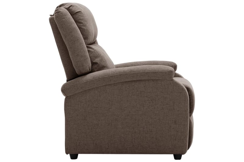 Reclinerfåtölj taupe tyg - Taupe - Möbler - Stolar & fåtöljer - Fåtölj - Biofåtölj & reclinerfåtölj