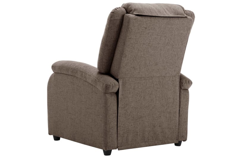 Reclinerfåtölj taupe tyg - Taupe - Möbler - Stolar & fåtöljer - Fåtölj - Biofåtölj & reclinerfåtölj