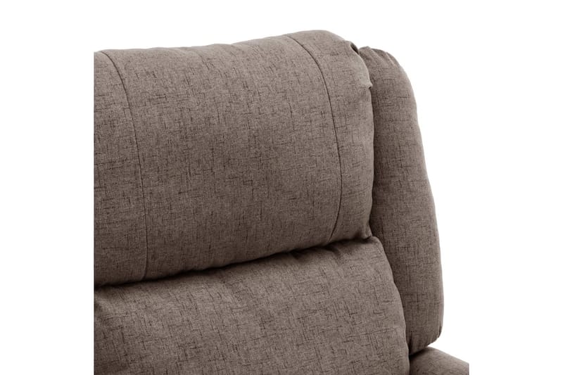 Reclinerfåtölj taupe tyg - Taupe - Möbler - Stolar & fåtöljer - Fåtölj - Biofåtölj & reclinerfåtölj