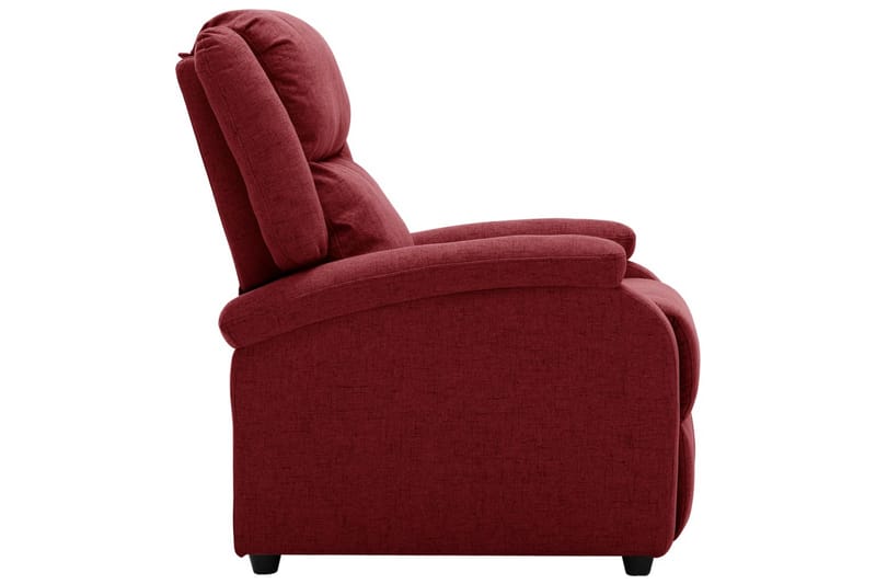 Reclinerfåtölj vinröd tyg - Vinröd - Möbler - Stolar & fåtöljer - Fåtölj - Biofåtölj & reclinerfåtölj