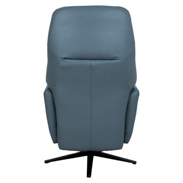 Reclinerfåtölj Wikros med elektrisk mekanism - blå - Möbler - Stolar & fåtöljer - Fåtölj - Skinnfåtölj & läderfåtölj