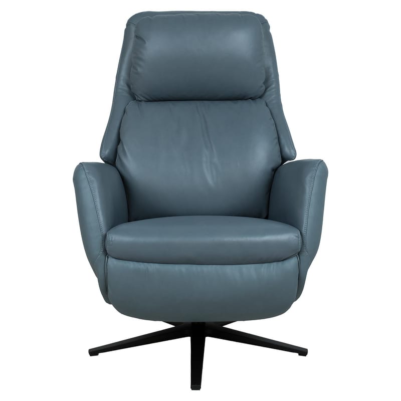 Reclinerfåtölj Wikros med elektrisk mekanism - blå - Möbler - Stolar & fåtöljer - Fåtölj - Biofåtölj & reclinerfåtölj