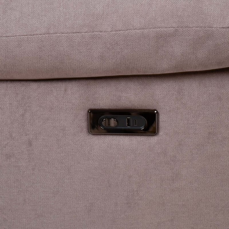 Reclinerfåtölj Ylmark med elektrisk mekanism - taupe - Möbler - Stolar & fåtöljer - Fåtölj - Biofåtölj & reclinerfåtölj