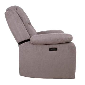 Reclinerfåtölj Ylmark med elektrisk mekanism - taupe - Möbler - Stolar & fåtöljer - Fåtölj - Biofåtölj & reclinerfåtölj