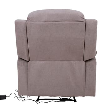 Reclinerfåtölj Ylmark med elektrisk mekanism - taupe - Möbler - Stolar & fåtöljer - Fåtölj - Biofåtölj & reclinerfåtölj