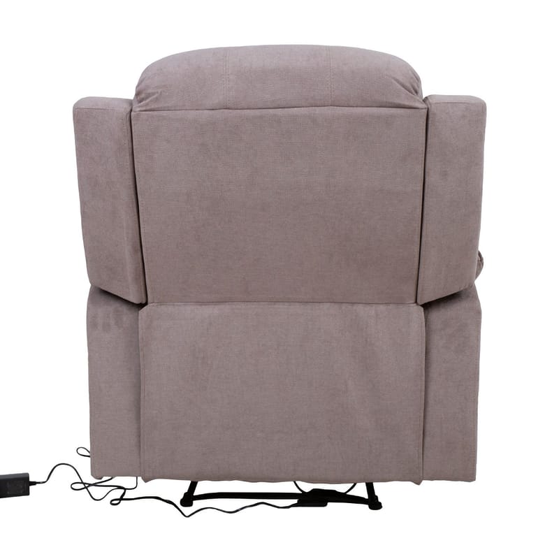 Reclinerfåtölj Ylmark med elektrisk mekanism - taupe - Möbler - Stolar & fåtöljer - Fåtölj - Biofåtölj & reclinerfåtölj