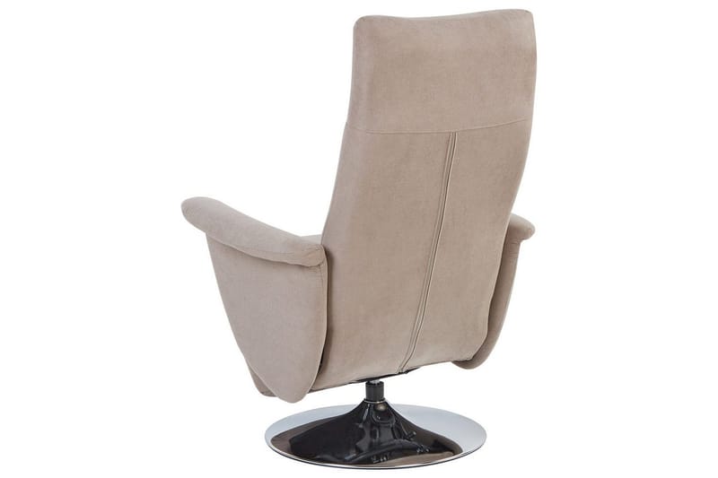 Reclinerfåtölj Prime Taupe/Silver - Taupe/Silver - Möbler - Stolar & fåtöljer - Fåtölj - Biofåtölj & reclinerfåtölj