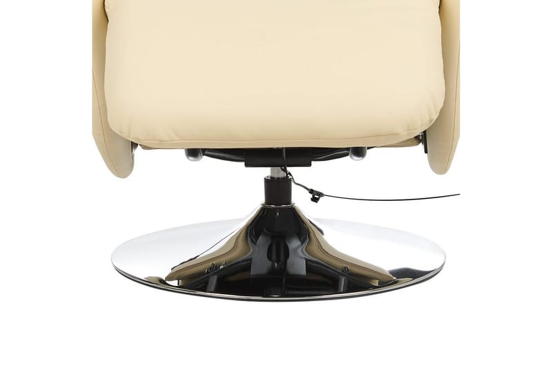 Reclinerfåtölj Prime Beige/Silver - Beige/Silver - Möbler - Stolar & fåtöljer - Fåtölj - Biofåtölj & reclinerfåtölj