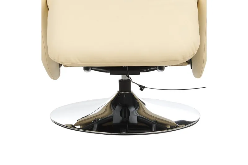 Reclinerfåtölj Prime Beige/Silver - Beige/Silver - Möbler - Stolar & fåtöljer - Fåtölj - Biofåtölj & reclinerfåtölj