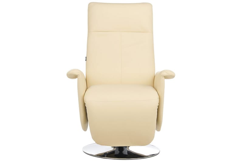 Reclinerfåtölj Prime Beige/Silver - Beige/Silver - Möbler - Stolar & fåtöljer - Fåtölj - Liggfåtölj