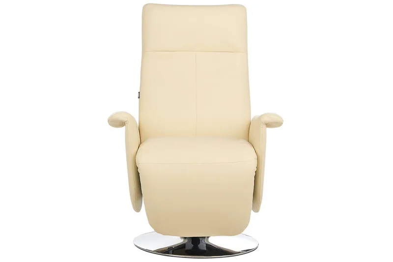 Reclinerfåtölj Prime Beige/Silver - Beige/Silver - Möbler - Stolar & fåtöljer - Fåtölj - Biofåtölj & reclinerfåtölj