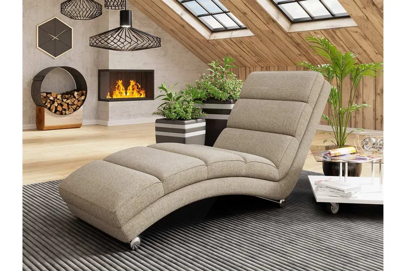 Regalado Fåtölj - Beige - Möbler - Stolar & fåtöljer - Fåtölj - Schäslongfåtölj & divanfåtölj