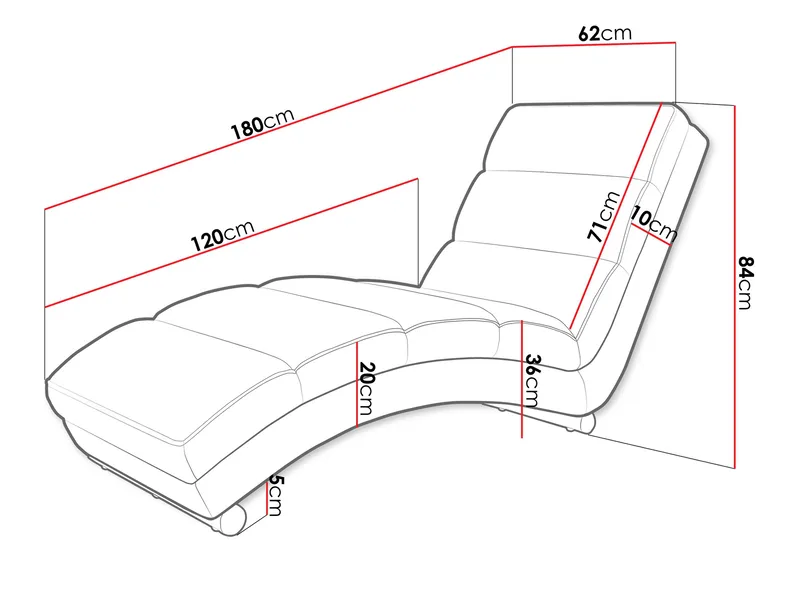Regalado Liggfåtölj - Brun - Möbler - Stolar & fåtöljer - Fåtölj - Liggfåtölj