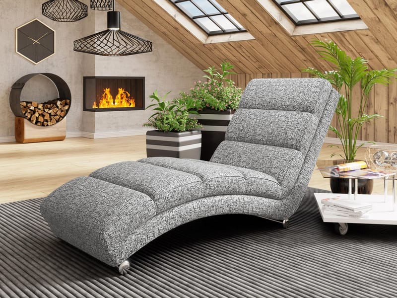 Regalado Liggfåtölj - grå - Möbler - Stolar & fåtöljer - Fåtölj - Liggfåtölj