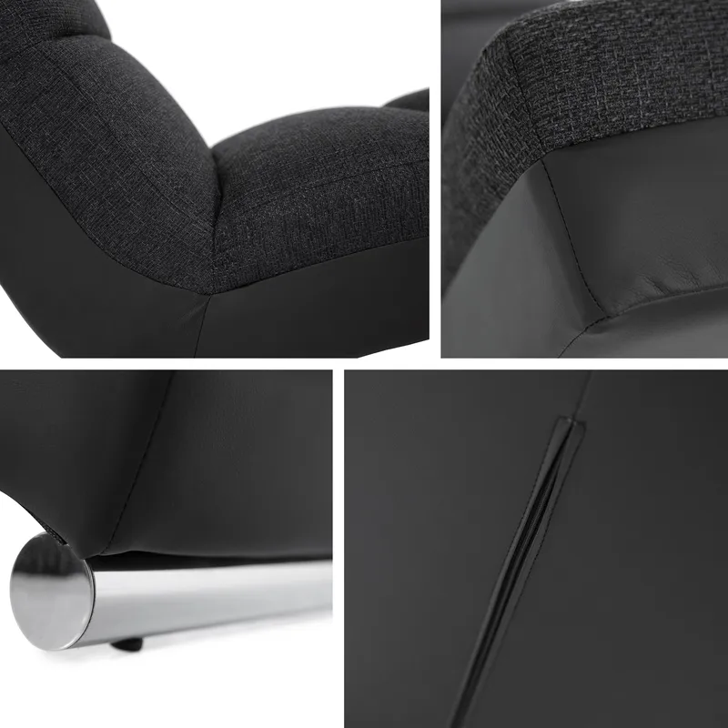 Regalado Liggfåtölj - Grå - Möbler - Stolar & fåtöljer - Fåtölj - Liggfåtölj