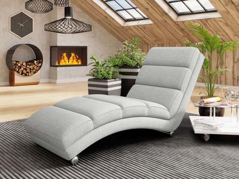 Regalado Liggfåtölj - Grå - Möbler - Stolar & fåtöljer - Fåtölj - Liggfåtölj