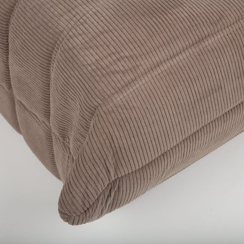 Relaxfåtölj Fiona - ljusbrun - Möbler - Stolar & fåtöljer - Fåtölj - Fåtölj utan armstöd