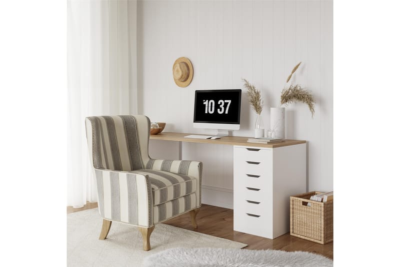 Reva Fåtölj Grå - Dorel Home - Möbler - Stolar & fåtöljer - Fåtölj