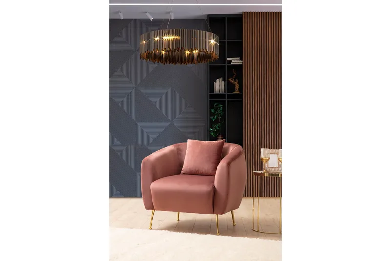 Revelstoke Fåtölj - Rosa - Möbler - Stolar & fåtöljer - Fåtölj