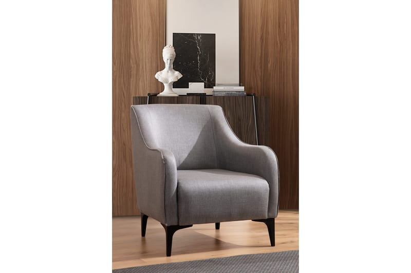 Rossland Fåtölj - Grå - Möbler - Stolar & fåtöljer - Fåtölj