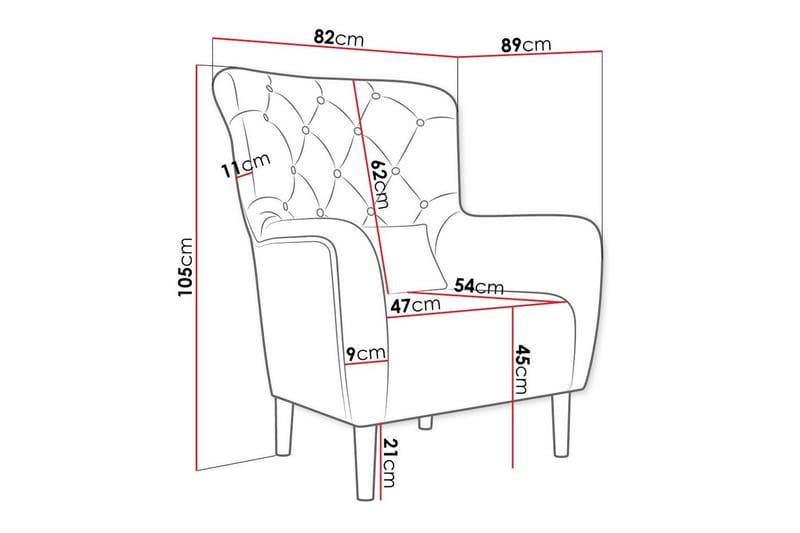 Rushmore Fåtölj beige - Möbler - Stolar & fåtöljer - Fåtölj