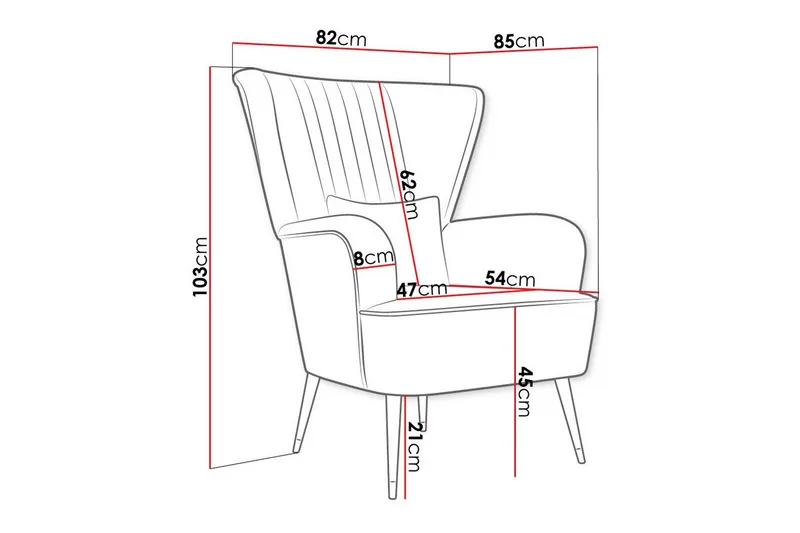 Rushmore Fåtölj beige - Möbler - Stolar & fåtöljer - Fåtölj