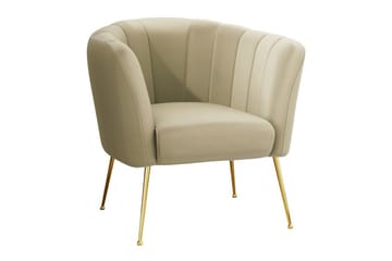 Rushmore Fåtölj Beige/Wood - Möbler - Stolar & fåtöljer - Fåtölj