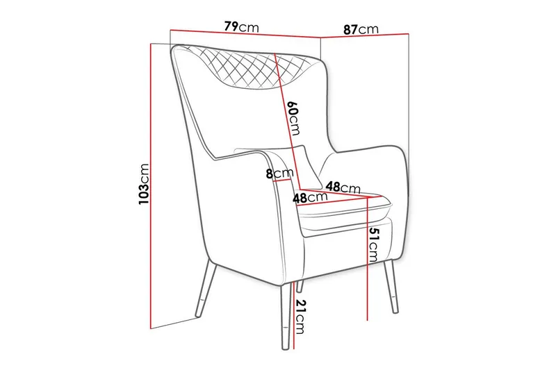 Rushmore Fåtölj Black - Möbler - Stolar & fåtöljer - Fåtölj