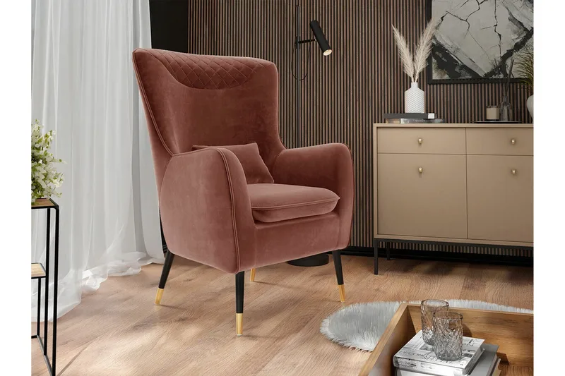 Rushmore Fåtölj Brown/Black - Möbler - Stolar & fåtöljer - Fåtölj