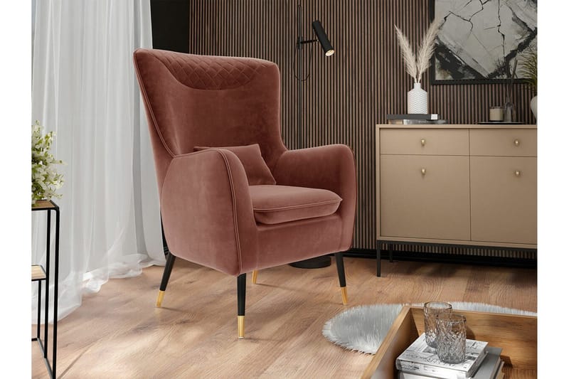 Rushmore Fåtölj Brown/Black - Möbler - Stolar & fåtöljer - Fåtölj