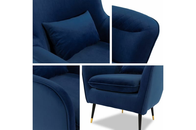 Rushmore Fåtölj Dark blue - Möbler - Stolar & fåtöljer - Fåtölj
