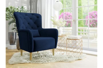 Rushmore Fåtölj Dark Blue/Blue - Möbler - Stolar & fåtöljer - Fåtölj